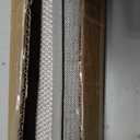Bulijojo Linen Dirt Trapper Door Mat, 32"x48" Non Slip Entryway Mat Brown