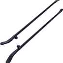 2 PCS 34645 Tire Mount and Demount Iron, Heavy Duty Tire Bar Set, Semi-Trailer Tire Iron, Tire Changing Tools, Tire Bars for Semi Truck, 40In  1 3/8 in, Black