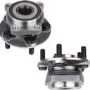 KUSATEC 513220 2PCS Front Wheel Bearing and Hub Assembly Compatible with Subaru Outback Legacy 2005 2006 2007 2008 2009 2010 2011 2012 2013 2014, 5 Lug Bolts w/ABS