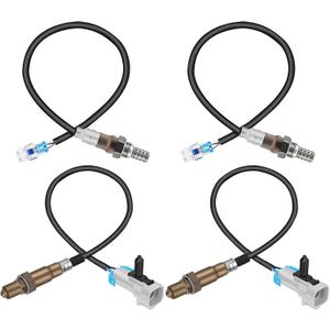 O2 Sensor Upstream and Downstream 234-4668 213-4229, Oxygen Sensor Set of 4 for Chevy Silverado Suburban Tahoe, for GMC Sierra Yukon, for Cadillac Escalade 5.3L 6.0L