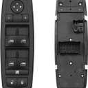 Master Power Window Switch Front Left Driver Side | 3 PINS + 0 PIN | Replacement for 2008-2009 Chrysler Town & Country Dodge Grand Caravan | Replaces# 4602535AG, 4602535AF, 4602535AC, 901-401R