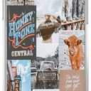 malegaon Cowboy Cowgirl Case for iPhone 7/8/SE,Western Natural Scenery Case for Women Men,Soft TPU Bumper Case for iPhone 7/8/SE
