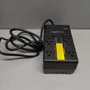 Amazon Basics UPS Battery Backup & Surge Protector, 400VA/255W, 6 Outlets, Uninterruptible Power Supply, Small Compact Size, Black (Standby)