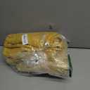 Estelar Textiler Yellow Blackout Curtains for Bedroom, Room Darkening Gold Palm Tree Pattern Curtains 84 Inches Long, Light Blocking Thermal Insulated Window Drapes for Living Room, 52Wx84L, 2 Panels