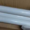 VEVOR Outdoor Steps Handrail, 2-3 Steps White Round Adjustable Aluminum Staircase Railing for Porch & Deck