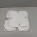 Tudomro 24 Pcs Bowl Cozy Pre Cut Batting Wrap Batting Bowl Cozy Template Pattern Wrap Cut on Fold Template for Sewing DIY, 9.84 x 9.84 Inch, 7.8 x 7.8 Inch