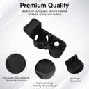 Silicone Cup Holder Coaster Compatible with Jeep Wrangler JL JLU 4XE/ Gladiator JT 2018-2025 Accessories, Cup Holder Inserts with Small Coin Storage Box, Anti-Slip Cup Holder Mat Pad Liner