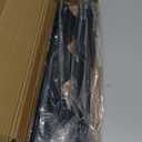 Stove Gap Covers Stainless Steel 2 Packs, 13.8"-27.5" Retractable Range Gap Cover, Heat-Resistant Stove Gap Filler, Cooktop Trim Kit, Stove Guard for Even Surface - Black