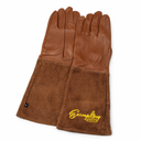 Leather Gardening Gloves, Size M