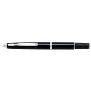 Pilot Fountain Pen Capless Fermo, Black Body, F-Nib