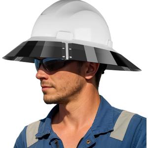 Hard Hat Visor Compatible with LANON Full Brim Hardhat ONLY, Hardhat Sun Shade with Sun Protection and Glare Reduction, Hard Hat Accessories for Men or Women Working Outside, Lightweight