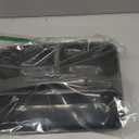 UUJOLY Plastic Portable Shower Caddy Bucket, Cleaning Shower Basket with Handle Compartments Storage Organizer for Bathroom Kitchen College Dorm Sink, Dark Grey