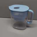 Waterdrop Water Filter Pitcher with 1 Filter, 200-Gallon Long-Life, 10-Cup Large Water Filter Pitcher, NSF Certified, 5X Times Lifetime, Reduces PFOA/PFOS, Chlorine, Blue (Azure)