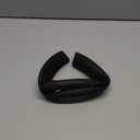 Ouzorp Car Steering Wheel Cover, Microfiber Leather Steering Wheel Covers with Anti-Slip Lining, Universal 14.5-15 inchs Black