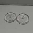 Jillmo Fermentation Weight for Gallon Jars, 3.7inch Large and Heavy Gallon Jar Glass Fermenting Weights for Making Sauerkraut, Kimchi, Carrots, Pack of 2