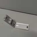 Aluminum Pill Splitter Cutter with Auto Centering Device, 316L Stainless Blade, Genuine Leather Case, Professional Pill Splitter for Cutting Small or Large Pills (Silver)