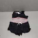 Wenly zeng Womens Sport Two Piece Swimsuits Racerback Tops Boyshort Bottom, Medium