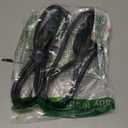 DEWENWILS 3 Foot Extension Cord, 16 AWG SJTW Weatherproof Power Cable for Indoor Use, 3 Prong Grounded Outlets Plugs for Christmas Decor and Lights, Black, ETL Listed, 2 Pack