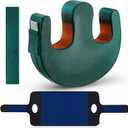 TrelaCo 2 Pcs Bedridden Patient Turning Device Set, Including 1 Turning Pillow and 1 Turning Belt, Prevent Muscle Atrophy for Elderly Seniors Disability Prevention Bed Sore Aid Care(Navy Blue)