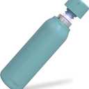 UVBRITE Go Self-Cleaning UV Water Bottle - 6 Bottles 18.6 oz Insulated Stainless-Steel Rechargeable Reusable Bottle Push Button Sterilization Travel Friendly