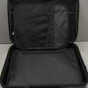 Fireproof Document Box with Lock, 5200°F Fireproof Water Resistant Hard Case File Organizer Safe Box for Important Documents, Certificates, Laptop, Passports (Black)