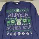 Alpaca Nother Bowl - Funny Ugly Christmas Sweatshirt, Medium