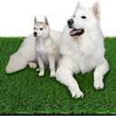 Grass Pad for Dogs 42 x 31.5 inches Strong Absorbency Soft Artificial Grass for Pets Potty Training, Easy to Clean Fake Grass for Dog Indoor Outdoor Use(1 Pack) (Green)
