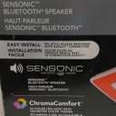 Broan-NuTone ChromaComfort Bathroom Exhaust Fan with Bluetooth Speaker, Powerful 110CFM/1.5 Sones, 24-color LED Light, SPK110RGBL, Wall Switch