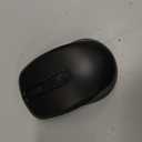 PEIOUS Wireless Mouse Jiggler - LED Wireless Mice with Build-in Mouse Mover, Rechargeable Moving Mouse for Laptop with Undetectable Random Movement Keeps Computers Awake - Black