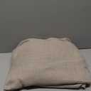 MIULEE Taupe Linen Curtains 120 Inch Length 2 Panels for Bedroom Living Room, Back Tab Hook Belt Pleated Soft Thick Linen Textured Window Drapes Semi Sheer Light Filtering Farmhouse Burlap Look Decor