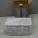 Agotglmi Hair Tool Organizer, Dryer Holder, 3 in 1 Blow Bathroom Organizer Wall Mounted/Cabinet Door for Flat Iron, Curling Straightener, Care & Styling Tools Storage Basket (White)