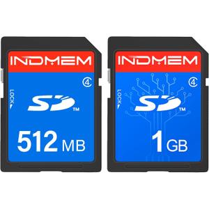 SD Card 512MB+1GB,Class 4 Flash Memory Card 1GB MLC Standard Secure Digital Cards Camera Cards