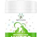 Flea and Tick Wipes for Dogs & Cats, Dog Flea and TIick Treatment Prevention Wipes, All Natural Grooming Wipes for Cleaning, Help with Ticks, Fleas, Eggs & Larvea, 160 Count