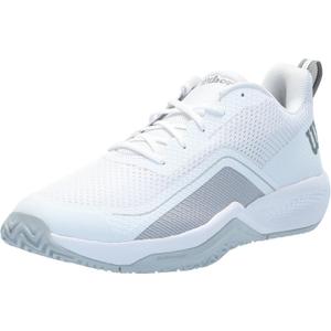 Wilson Mens Rush Pro Lite Men's Tennis Shoes (10.5, White/Pearl Blue/Monument)