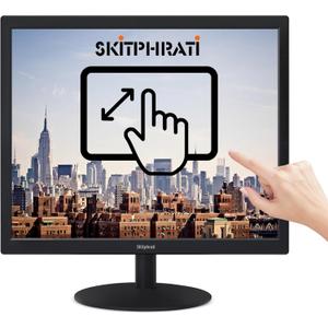 17" Square 1280x1024 10-Point Multi Touch Screen Monitor with HDMI, VGA, Type B Ports, 75Hz, 5:4 Aspect Ratio, VESA Wall Mountable, PC Touch Monitor for PC POS Machine Windows