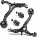 4Pcs Front Lower Control Arm Ball Joint fit for 2009-2014 Acura TSX, for 2008-2012 Honda Accord