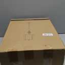 Vintage Floor Lamp for Living Room, 65" Tall Lamp with Nightlight and Beige Faux Silk Shade, Farmhouse Standing Lamp for Bedroom, Office Corner, or Study, Elegant Rustic Home Decor (LED Bulb Included) (Antique Brass-No Tray)