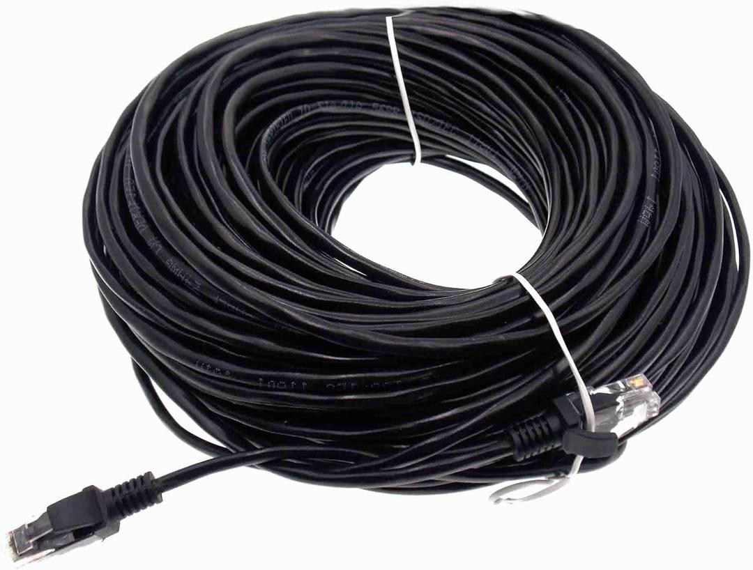 Waterproof 10M 15M 20M 30M 50M CAT5E Ethernet Network Cable RJ45 Patch LAN Cable for Network IP Camera Internet POE Camera Kit (10M)