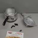 Hawkins Aluminium 5 Litre Hevibase Pressure Cooker, Induction Inner Lid Cooker, Silver (Ih50)