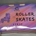 Gonex Roller Skates for Girls Kids Boys Women with All Light Up Wheels，Adjustable Rollerskates for Beginners Toddler Youth, Gift for Indoor Outdoor (Large Size 4-7 Big Kids, Purple)