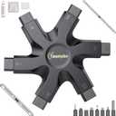 for iPhone Cleaning Kit Phone Port Cleaner, Cleaner Kit for AirPod iPhone Pro Max, Cleaning Putty for Cell Phone Charging Port Lightning Charger Connector Cable Speaker, Repair Restore Tool (Shadow Black)