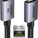 UGREEN 8K HDMI 2.1 Cable 48Gbps 6.6FT, Certified Ultra High Speed HDMI Cord