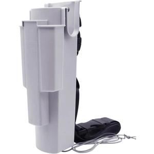 Window Cleaning Holster with Belt - Detachable Side Bucket Squeegee Holder Tool Belt (Gray)