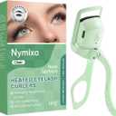 Heated Eyelash Curler, Rechargeable Electric Lash Curler for Women, Fast Heat up, Safe Anti-Burn Eye Lash Curler, Temperature Control, Electric Eyelash Curler Quick Natural Curling for Long Lasting