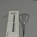 Kitchen Scissors, All PurposeUltra Sharp Meat ScissorsHeavy Duty Silver Cooking ScissorDishwash Safe Stainless Steel Kitchen Shears for Food, Chicken Bones, Turkey