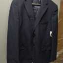 Amazon Essentials Men's Long-Sleeve Button-Front Stretch Blazer, Size 48