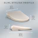 TOTO WASHLET S7A Electronic Bidet Toilet Seat with EWATER+ Bowl and Wand Cleaning, Auto Open and Close Contemporary Lid, Elongated, Sedona Beige - SW4736#12