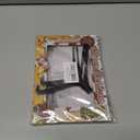 2 x Merry Christmas Picture Frame, Winter Holiday Decorations Holiday Gifts,Gingerbread Men Theme Photo Frame Signs, Wooden Tabletop Photo Frame With Stand, Christmas Frame Gifts for Family Friends-C06