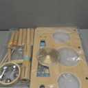 WINGYZ Kids Drum Set  10-in-1 Montessori Toys for 1-3 Year Old & Wooden Musical Instruments for Toddlers, Baby Musical Toys with Drums, Xylophone, Cymbals, Bell & Tone Block, Gift for 1-3 Boys Girls