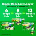 Bounty Select-A-Size Paper Towels, White, 6 Mega Rolls = 24 Regular Rolls